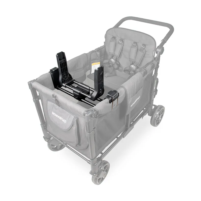 Adaptateur de siège-auto Nuna/Cybex/Maxi-Cosi pour chariot de transport W4