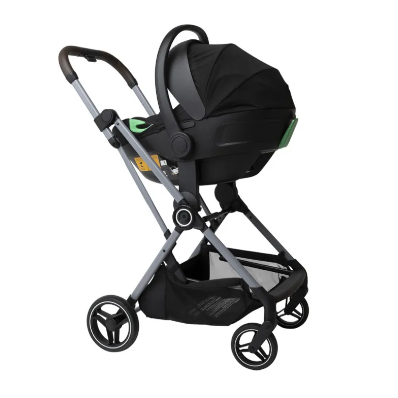 Adaptateurs siège-auto i-Prim pour poussette Flora noir