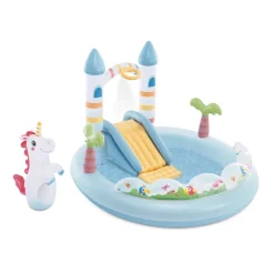 Aire de jeux piscine gonflable Château Magique