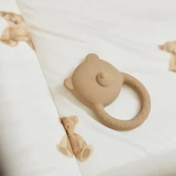 Anneau de dentition en caoutchouc naturel Teddy Bear