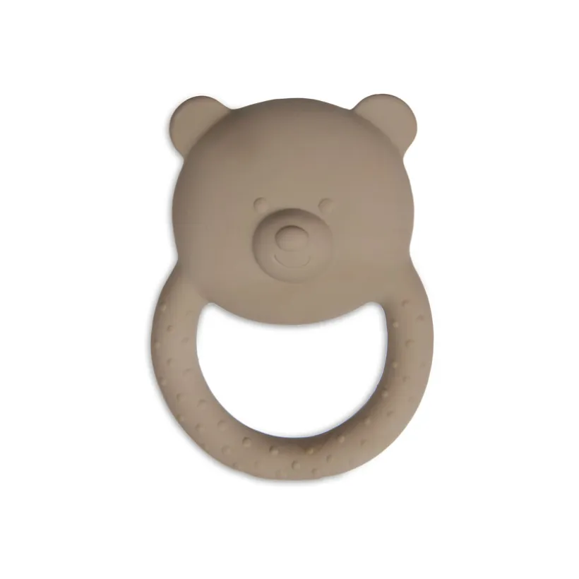 Anneau de dentition en caoutchouc naturel Teddy Bear