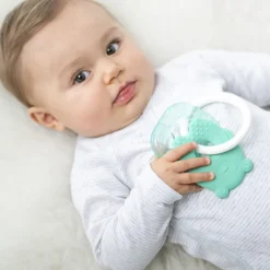 Anneau de dentition réfrigérant en silicone - Vert