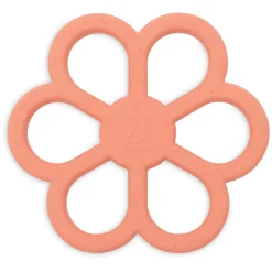 Anneau de dentition silicone Flower Coral Rose