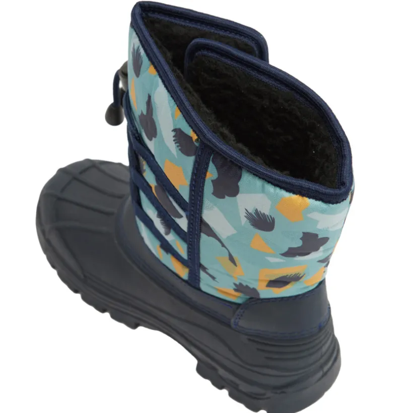 Après-ski velcro imprimé graphique pour bébé garçon