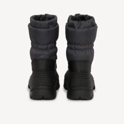 Après-ski zippés bicolores à badge gomme pour garçon