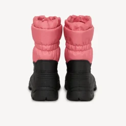 Après-ski zippés bicolores à badge gomme pour bébé fille