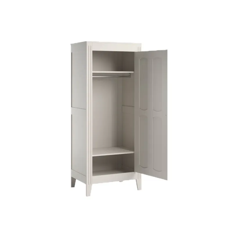 Armoire 1 porte Milenne - Blanc