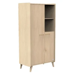 Armoire 2 portes Arty - Chêne Suave