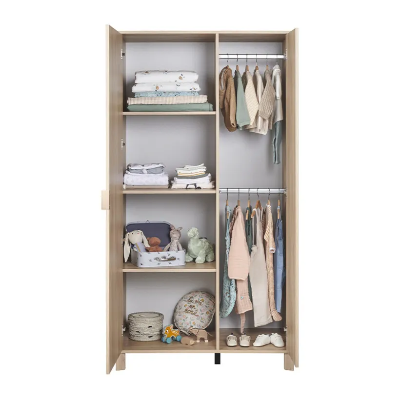 Armoire à 2 portes Calypso chêne du bocage