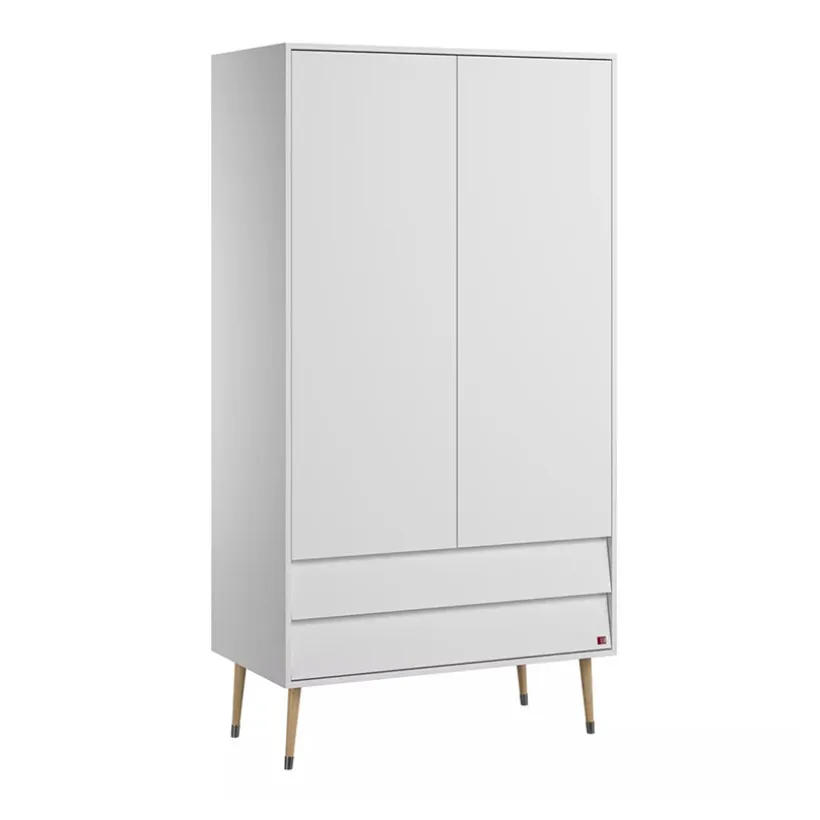 Armoire 2 portes New Bosque - Blanc