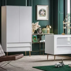 Armoire 2 portes New Bosque - Blanc