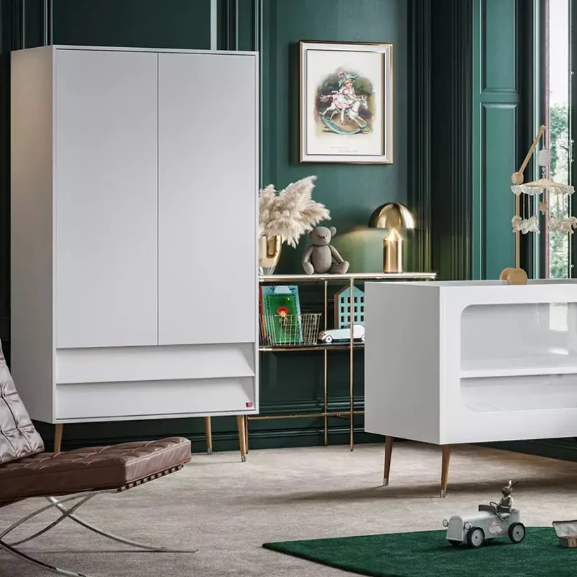 Armoire 2 portes New Bosque - Blanc