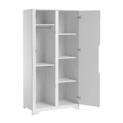 Armoire à 2 portes Ova blanc