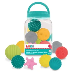 Assortiment de 8 balles sensorielles
