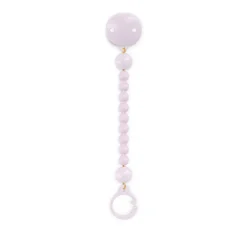Attache-sucette en silicone Colour Essence mauve