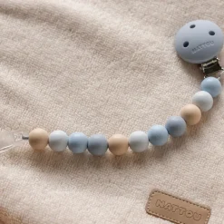 Attache-sucette en silicone - Multicouleur/bleu