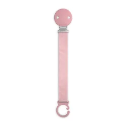 Attache-sucette pince en tissu Wonder rose intense