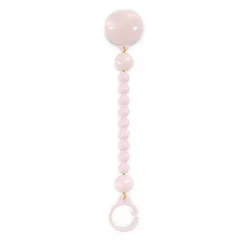 Attache-sucette silicone Colour Essence rose pâle