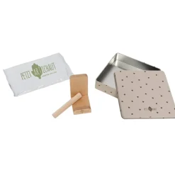 Baby Box empreinte carré jolis cœurs