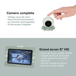 Babyphone vidéo Yoo Go Plus HD