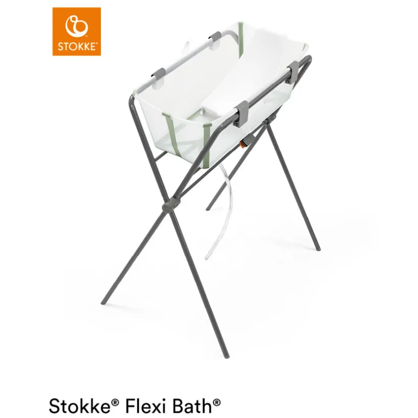 Baignoire Flexi Bath V2 - Transparent/Vert