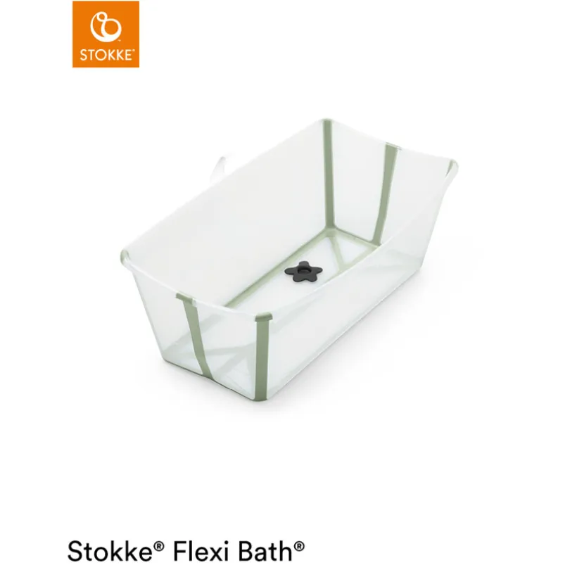 Baignoire Flexi Bath V2 - Transparent/Vert