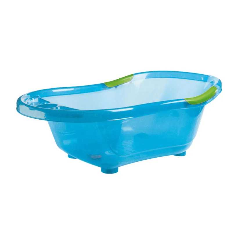 Baignoire translucide - Bleu pailleté