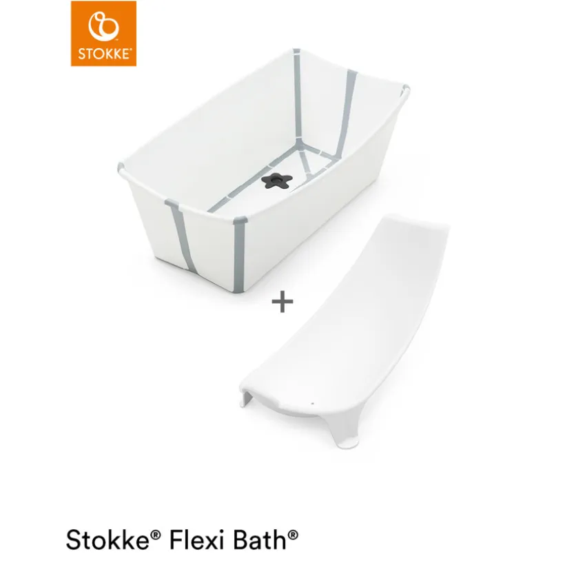 Baignorie pliable Flexi Bath Bundle white