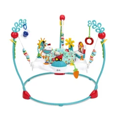 Balancelle et jumper d'activités 2 en 1 avion Farm Explorers