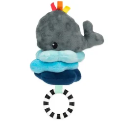 Baleine vibrante avec anneau de dentition