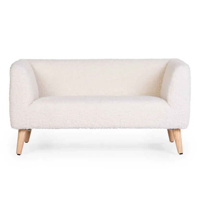 Banc pour enfant Teddy blanc