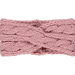 Bandeau croisé en tricot pour bébé fille