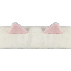 Bandeau en sherpa avec oreilles fantaisie pour bébé fille
