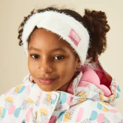 Bandeau en tricot effet croisé pour fille