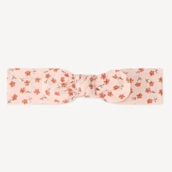 Bandeau noué bébé fille imprimé fleurs