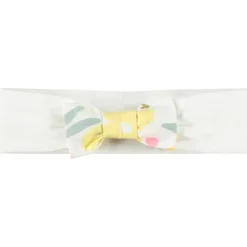 Bandeau à nœud imprimé jungle pour bébé fille
