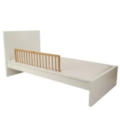Barrière de lit en bois de hêtre 120 x 40 cm