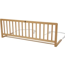 Barrière de lit en bois de hêtre 120 x 40 cm