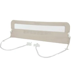 Barrière de lit filet avec poche 150 cm beige