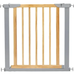 Barrière de sécurité par pression Optiwood 2.0 en bois - naturel