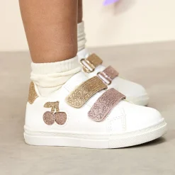 Baskets basses avec détails paillettés pour bébé fille