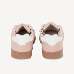 Baskets basses en simili cuir pour fille