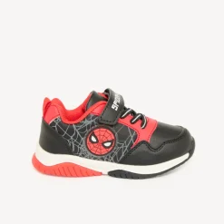 Baskets bébé garçon Spider-Man lacets élastiques et velcro