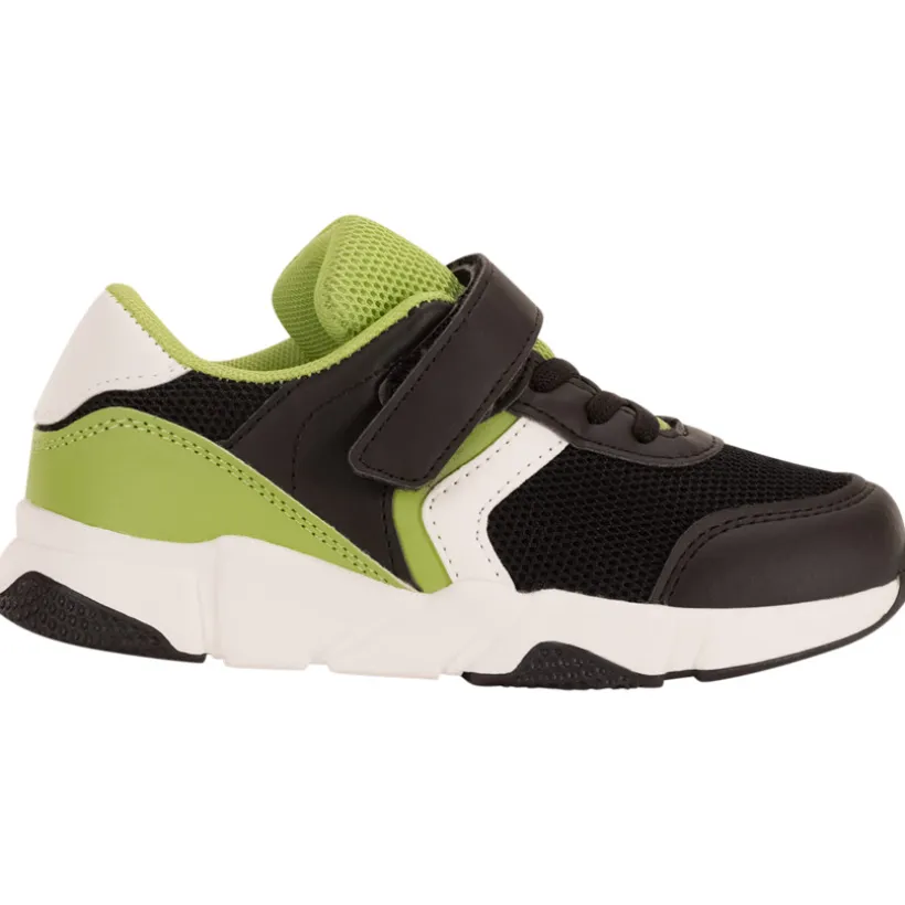Baskets de sport avec lacets élastiques et velcro pour garçon