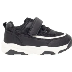 Baskets de sport empiècement en mesh et simili cuir pour garçon