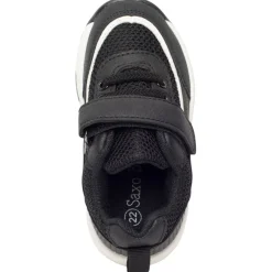Baskets de sport empiècement en mesh et simili cuir pour garçon