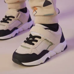 Baskets de sport en mesh avec empiècements pour bébé garçon