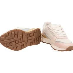 Baskets de sport en mesh avec empiècements pour fille