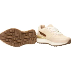 Baskets de sport en mesh à lacets pour fille