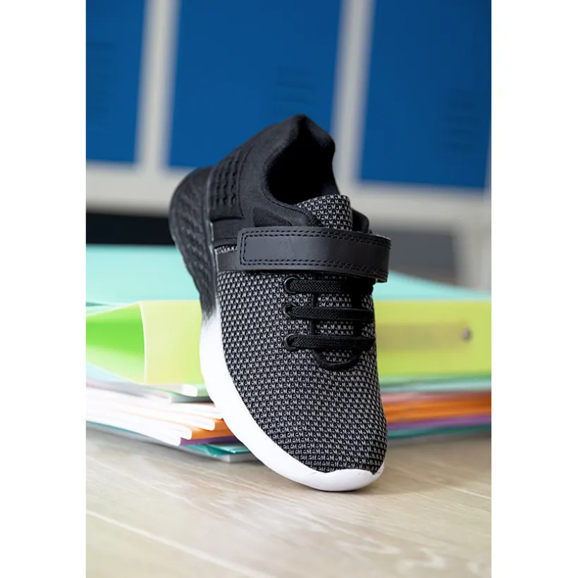 Baskets de sport en mesh à semelle bicolore pour garçon